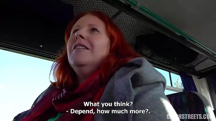 Czech Streets (139) Lucie Milf Fucked In A Public Bus