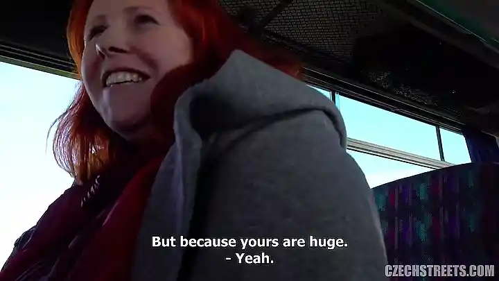 Czech Streets (139) Lucie Milf Fucked In A Public Bus