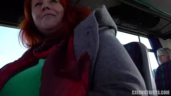 Czech Streets (139) Lucie Milf Fucked In A Public Bus