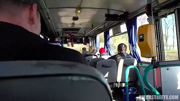Czech Streets (139) Lucie Milf Fucked In A Public Bus