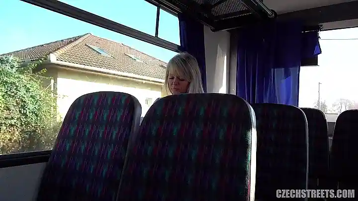Czech Streets (139) Lucie Milf Fucked In A Public Bus