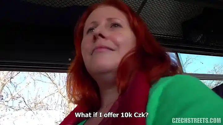 Czech Streets (139) Lucie Milf Fucked In A Public Bus