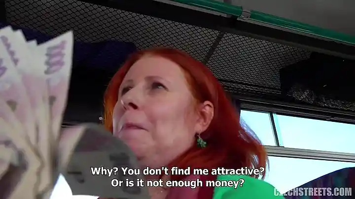 Czech Streets (139) Lucie Milf Fucked In A Public Bus