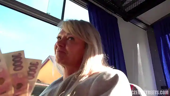 Czech Streets (139) Lucie Milf Fucked In A Public Bus