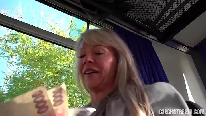 Czech Streets (139) Lucie Milf Fucked In A Public Bus