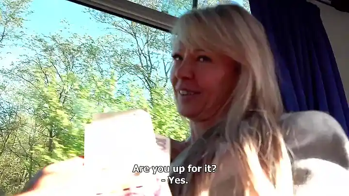 Czech Streets (139) Lucie Milf Fucked In A Public Bus