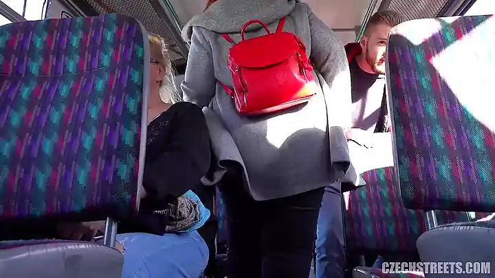 Czech Streets (139) Lucie Milf Fucked In A Public Bus