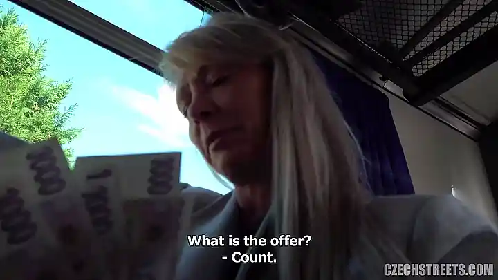 Czech Streets (139) Lucie Milf Fucked In A Public Bus