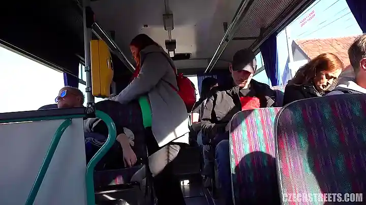 Czech Streets (139) Lucie Milf Fucked In A Public Bus
