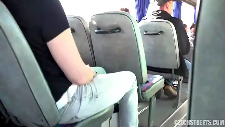 Czech Streets (139) Lucie Milf Fucked In A Public Bus