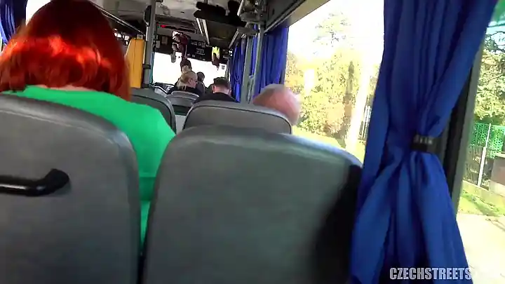 Czech Streets (139) Lucie Milf Fucked In A Public Bus