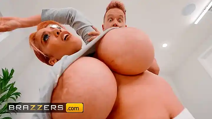 BRAZZERS - Busty Babe Amber Alena Rewards Her Yoga Teacher With A Good Dick Sucking & Hard Fucking