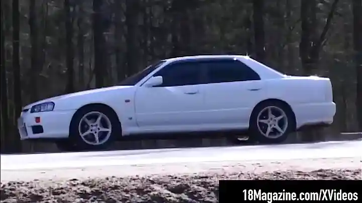 Young Hitchhiking Russian blows & bangs her ride in his car & later at his place! Get the full video & more than 800 models only at 18Magazine.com!