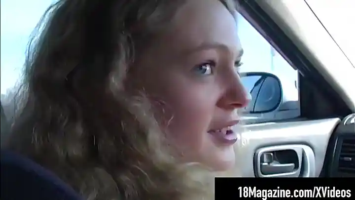 Young Hitchhiking Russian blows & bangs her ride in his car & later at his place! Get the full video & more than 800 models only at 18Magazine.com!