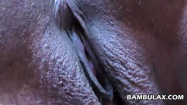 Ebony prostitute doggystyle and creampie