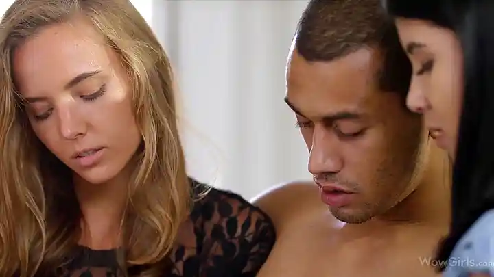 Katya Clover & Lady Dee go wild with BBC in hot interracial threesome