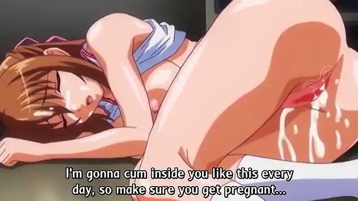 Horny Young Teacher Loves Cumming Inside Female Students ⁂ HARDCORE Anime School Sex