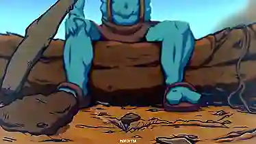 Watch Hentai Monster Game Animation: Double Penetration Gangbang with Evelynn