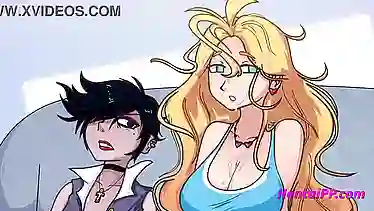 Blonde Check Only For You - 3D Hentai Babe Gets a Creampie in Her Holes