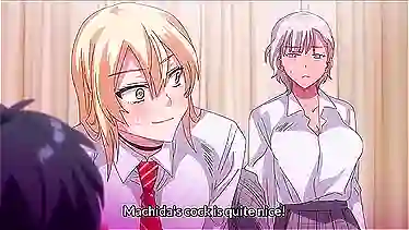 Class De Otoko: Big Tits and Ass Get Pumped with 60fps Hentai Action