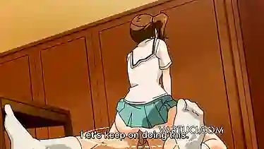 Hentai anime with big tits & anal action in uncensored Japanese JAV