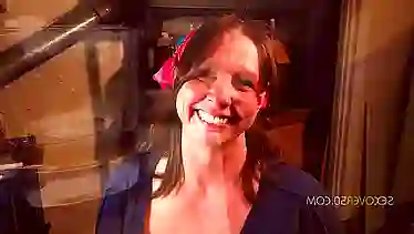 Mature MILF desperate for young man's cum in church - Seduces him & gets more!