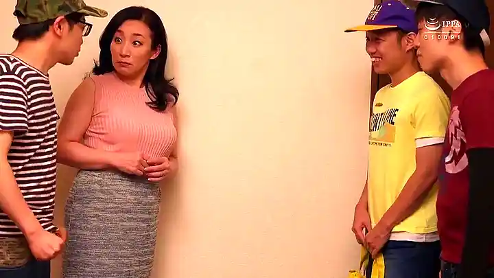 Her Son's Friend's Masegaki gets a hot creampie after being sexually penetrated by a busty babe - Sumire Mihara