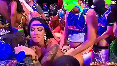 Blonde Brazilian carnaval party with big tits, ass, and blowjobs - Part 1, 2023