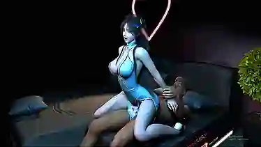 Hot young babe with big tits gets pounded hard in Xun Er Bedroom Sex video
