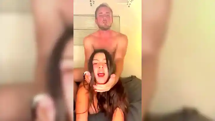 Watch this busty teen ride and fuck a massive dick in POV action