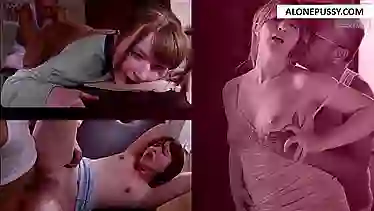 Megu Fujiura's American Wife's Body Lovejoy gets creampied by her father-in-law's hard cock