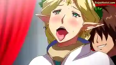 Elf Oyako and Kyonyuu Elf get even hotter with Ep 2