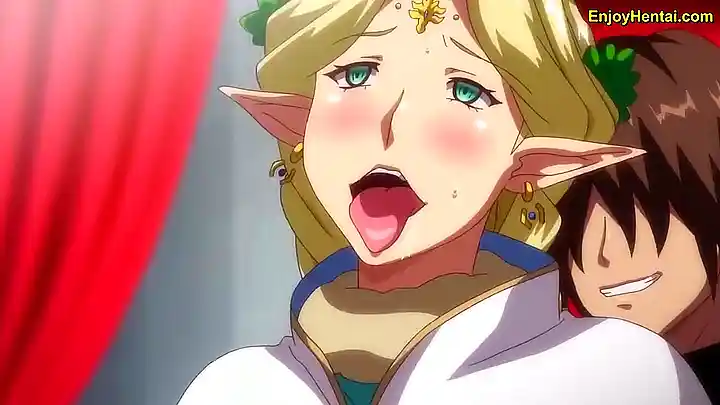 Elf Oyako and Kyonyuu Elf get even hotter with Ep 2