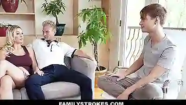FamilyStrokes - Kenzie Taylor’s Tight MILF Pussy Gets Slammed