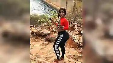 Huge unreal booty african Nigerian teen