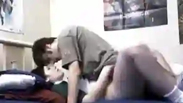 College couple skip class in order to fuck