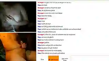NightWhip - Wild German Teen Daughter on Omegle [german - HD - Audio]